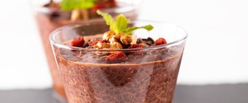 Overnight Chocolate Soy Chia Pudding