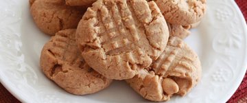 Mega Healthy Peanut Butter Cookies 