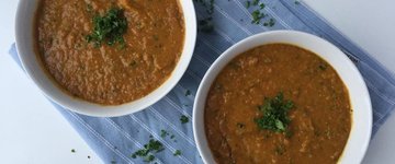 Curried Red Lentil Soup