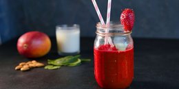 AIP Strawberry Mango Breakfast Shake