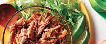 Pulled Pork with Smoked Paprika-Lime Oil