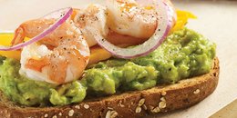 Shrimp and Avocado Toast