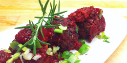 Beet & Turkey Balls