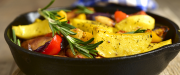 Simple Skillet Vegetables