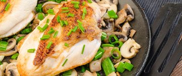 Chicken Madeira with Roasted Cauliflower