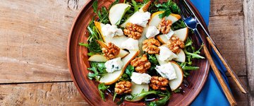 Avocado & Pear Salad with Arugula