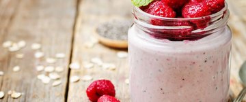 Overnight Chocolate Raspberry Oats