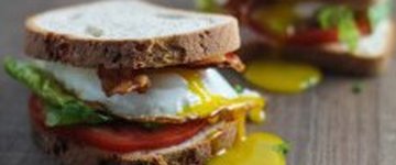 Low Fodmap BLT with Egg