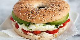 Microwave Egg and Vegetable Sandwich