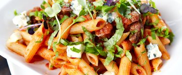 Garden Spaghetti and Turkey Meatballs