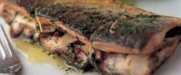 Baked Stuffed Trout