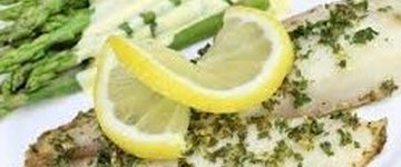 Flounder with Lemony Sauce 