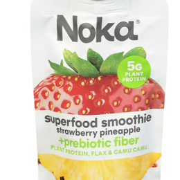 Noka Organic Strawberry Pineapple Superfood Smoothie