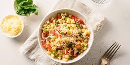 Packable Caesar Pasta Salad