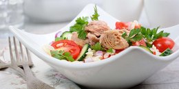 Italian Orzo Tuna Salad
