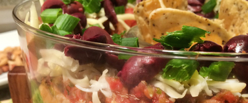 Healthy 7 Layer Dip
