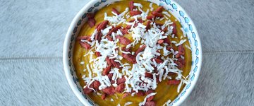 Pineapple & Squash Smoothie Bowl