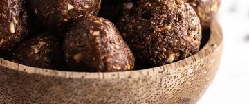 No Bake Low FODMAP Peanut Butter Brownie Bites