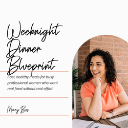 Weeknight Dinner Blueprint