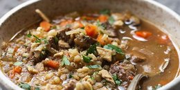 Comforting Beef Barley Soup