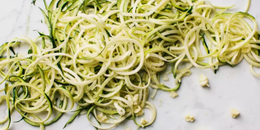 Cold Veggie Noodle Salad with Creamy Almond Butter