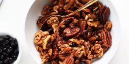 Simple Grain Free Granola with Maple Syrup