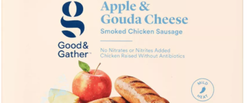Apple & Gouda Cheese Smoked Chicken Sausage