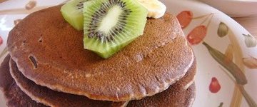Vegan Sugar Free Banana Buckwheat Pancakes
