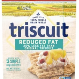 Nabisco Triscuit Reduced Fat Whole Wheat Crackers