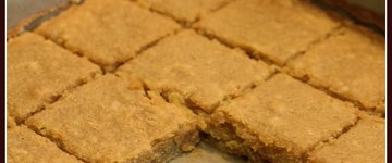 Pumpkin Brownies (without the chocolate)