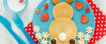 Fluffy Bunny Pancakes