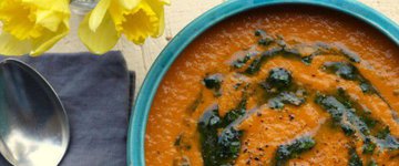Low FODMAP Carrot and Coriander Soup