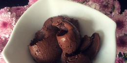 3-Ingredient Dark Chocolate Ice Cream