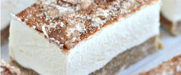 Keto Churro Cheesecake Bars