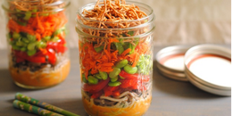 Asian Noodle Salad Jar