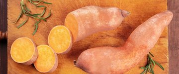 Sweet Potato Bites with Avocado Tartare