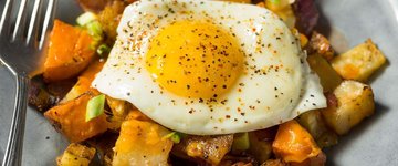 Roasted Veggies with Egg