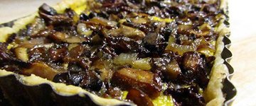 Butternut Squash & Mushroom Tart