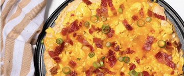 Easy Keto Breakfast Pizza