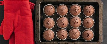 Flourless Brownie Muffins