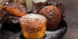 Yam, Oat & Cacao Nib Muffins