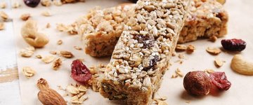 Pecan Cranberry Granola Bars