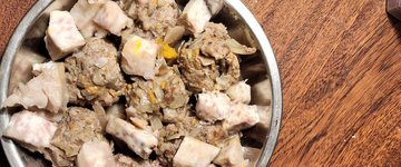 Steamed Meatballs with Taro