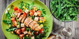 Kitchen Sink Salad on the go
