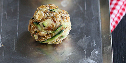 No-Bake Zucchini Granola Bites