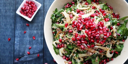 Arugula, Fennel and Pomegranate Salad