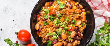 Clean Eating Turkey & Black Bean Chili