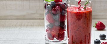 Lentil Berry Protein Smoothie