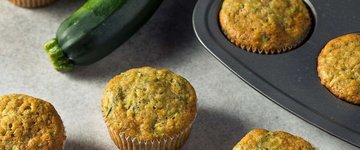 Whole Grain Zucchini Muffins