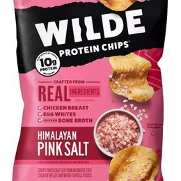 Wilde Pink Himalayan Salt and Chicken Protein Chips